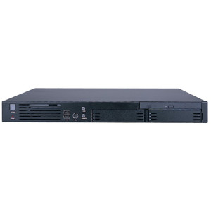 Axiomtek AX61120TB 1U Rackmount Chassis for Full-size SBC, black, w/o power supply